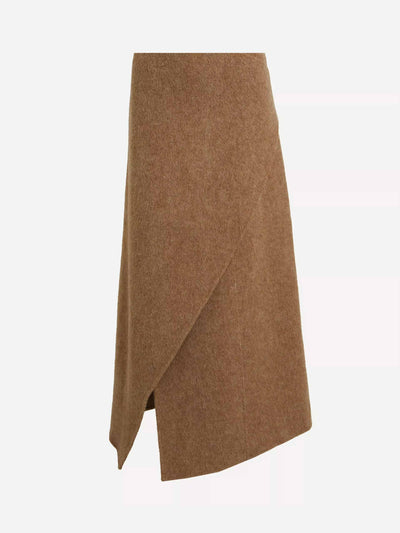 Clea Marion asymmetric wrap skirt at Collagerie