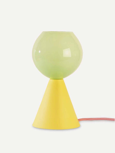 Curiousa Luna round table lamp at Collagerie