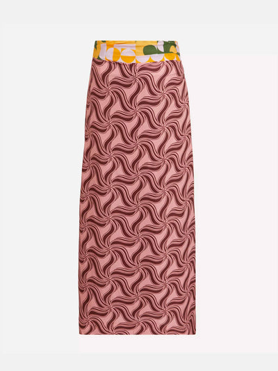 Dries Van Noten Printed maxi skirt at Collagerie