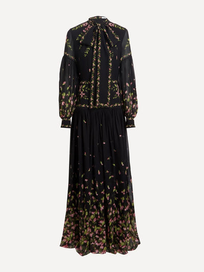 Erdem Blouson sleeve gown at Collagerie