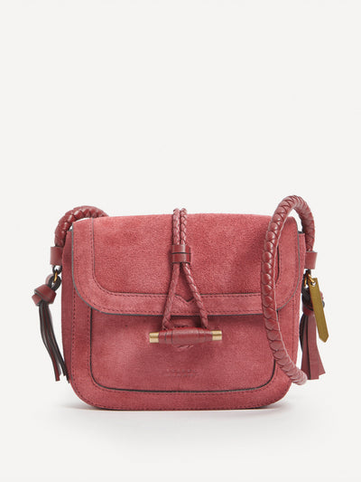 Isabel Marant Vigo flap suede shoulder bag at Collagerie