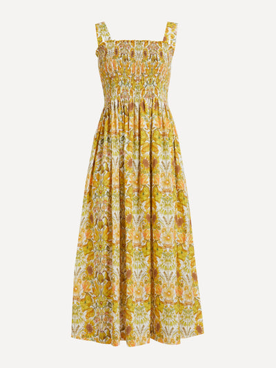 Liberty London Floral muse voyage sun-dress at Collagerie