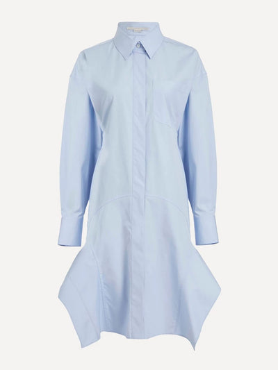 Stella Mccartney Asymmetric shirt dress at Collagerie