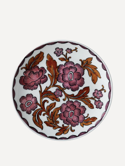 Twig New York Heritage rosa rugosa salad plate at Collagerie