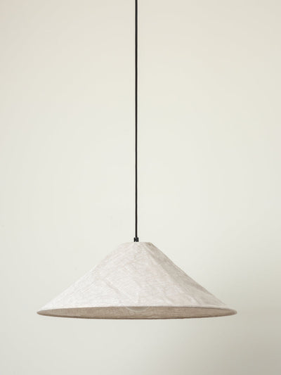 Lights and lamps Collapsible oversized linen shade at Collagerie