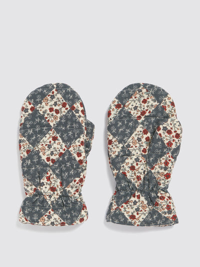 Little Cotton Clothes Quilted Mittens at Collagerie