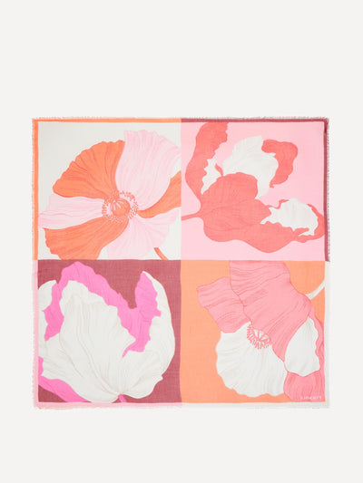 Liberty Floral muse modal-cashmere scarf at Collagerie