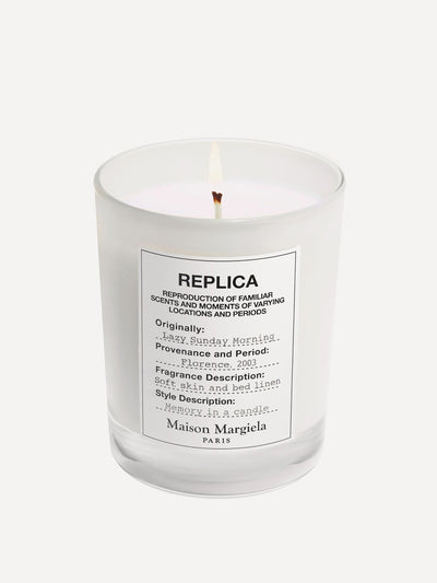 Maison Margiela Replica Lazy Sunday Morning Scented Candle at Collagerie