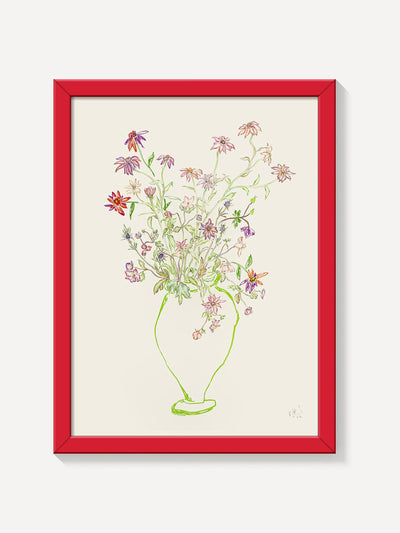 Pstr Studio Mette Rix Wild Flowers V framed print at Collagerie