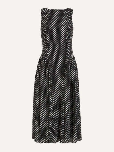 Reformation Anelis caviar dot midi dress at Collagerie