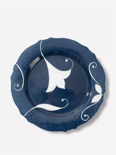 Vaisselle Blue glazed plate at Collagerie