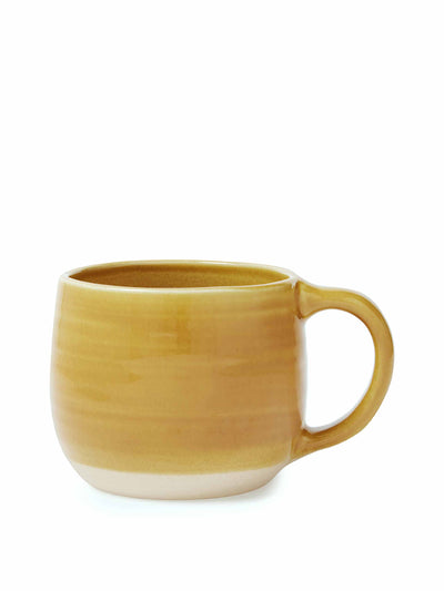 Loaf Yellow ceramic mug at Collagerie