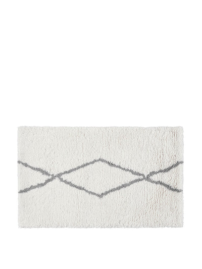 Loaf White Casbah rug at Collagerie