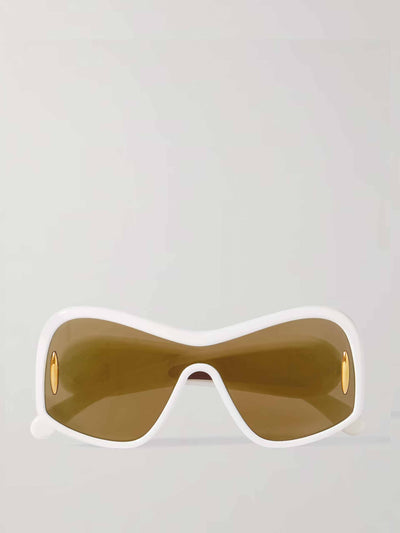 Loewe Eyewear Anagram oversized D-frame acetate sunglasses at Collagerie