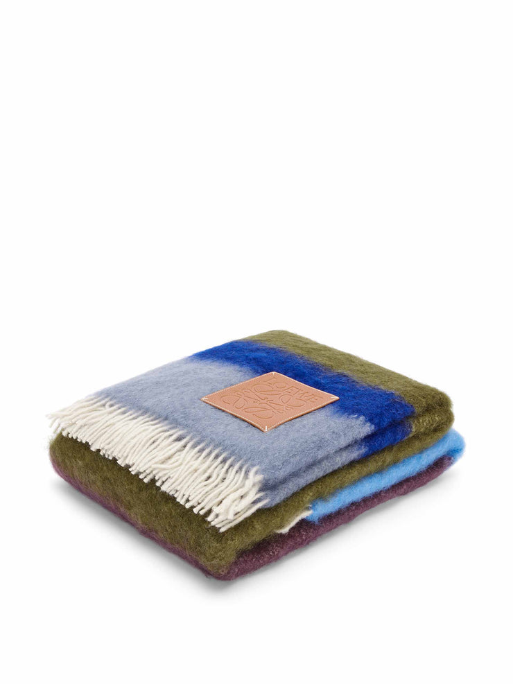 Blanket in mohair and wool Interiors Loewe    - Collagerie