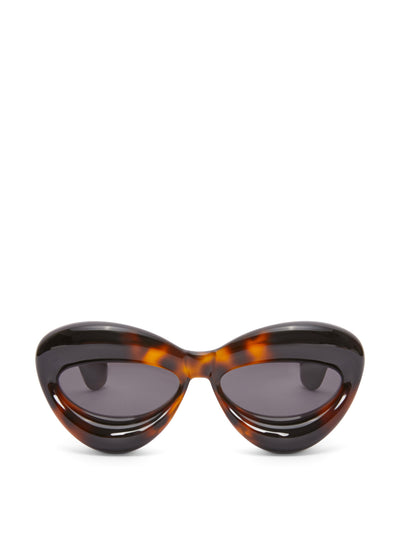 Loewe Inflated cateye sunglasses in nylon at Collagerie