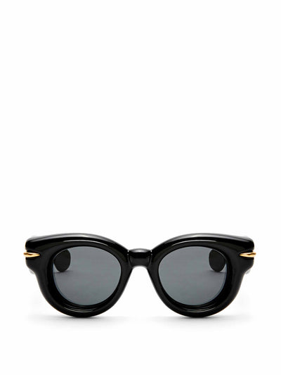 Loewe Inflated round sunglasses in nylon at Collagerie