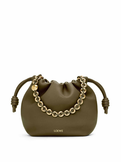 Loewe Mini Flamenco Purse bag in mellow nappa lambskin at Collagerie