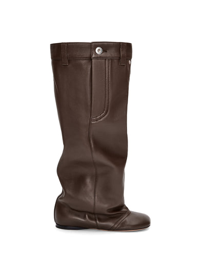Loewe Brown leather boots at Collagerie