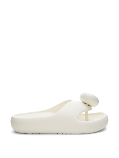 Loewe White foam slides at Collagerie