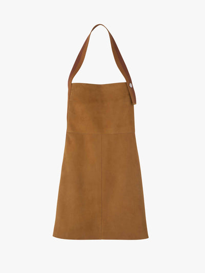 Longchamp Walnut leather dress at Collagerie