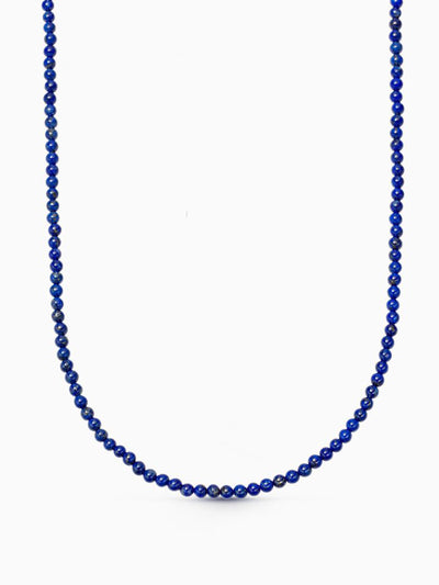 Loquet London Blue beaded necklace at Collagerie