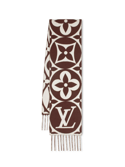 Louis Vuitton LV Medallion scarf at Collagerie