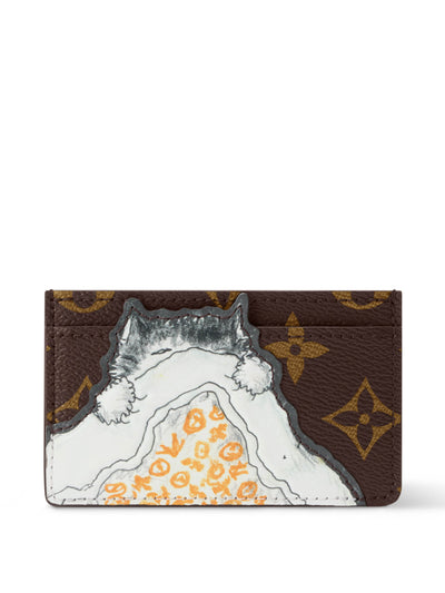 Louis Vuitton Cat Nap card holder at Collagerie