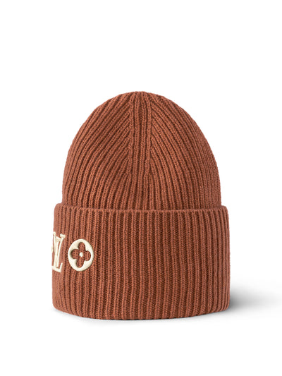 Louis Vuitton LV Headline Beanie White Wool