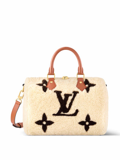 Louis Vuitton Shearling top-handle bag at Collagerie