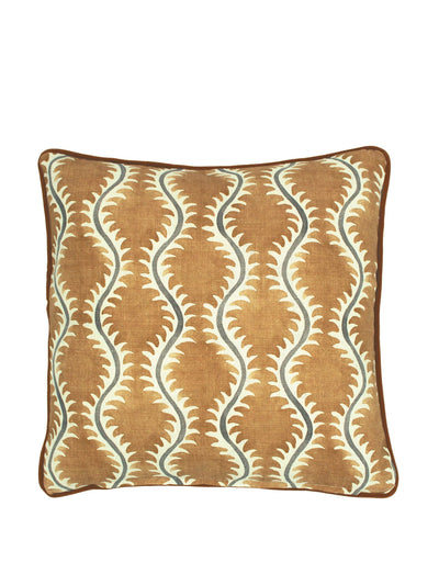 Jackson Home Helter Skelter cushion in sahara at Collagerie
