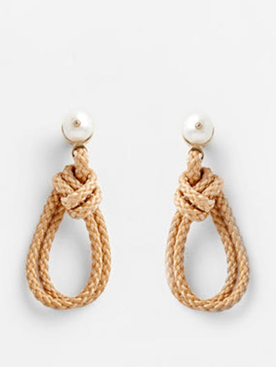 Pichulik Love Knot earrings at Collagerie