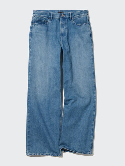 Uniqlo Low rise baggy fit jeans at Collagerie