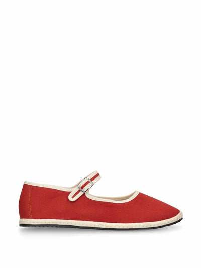 Vibi Venezia Mary Jane Lido cotton loafers at Collagerie