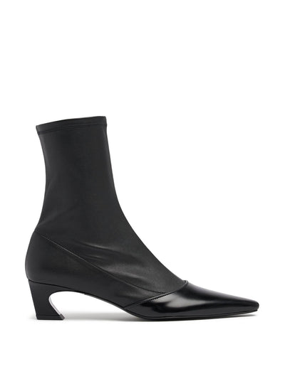 Acne Studios Bano leather ankle boots at Collagerie