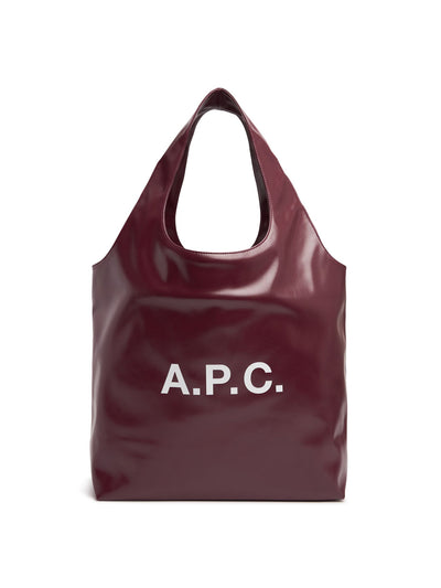 A.P.C. Ninon faux leather tote bag at Collagerie