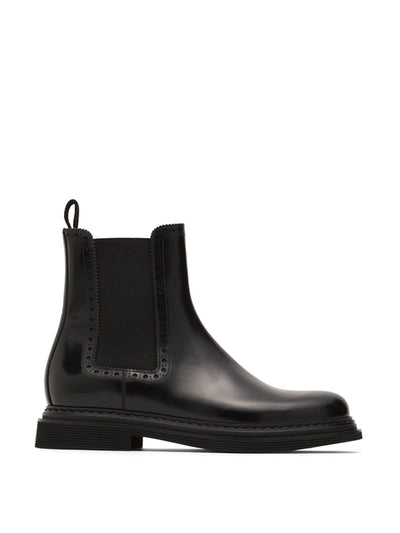 Dolce & Gabbana Day Classic brushed leather Chelsea boots at Collagerie