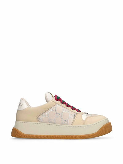 Gucci Screener canvas sneakers at Collagerie