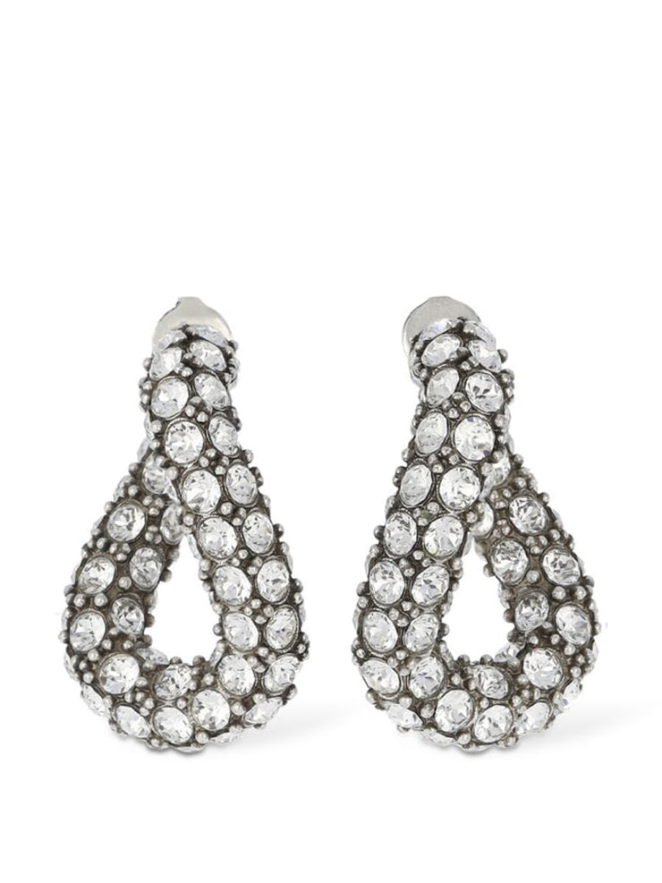 Funky ring crystal hoop earrings Jewellery and Watches Isabel Marant    - Collagerie