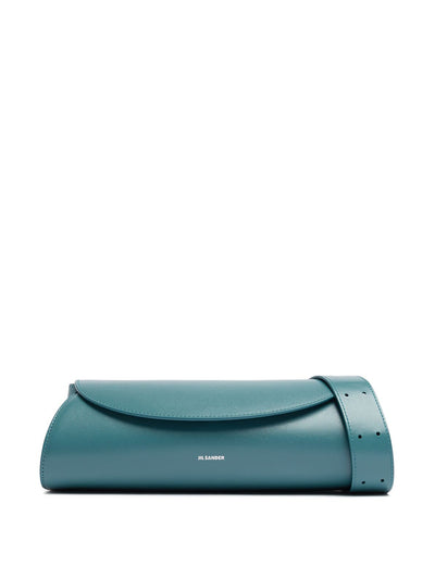 Jil Sander Small Cannolo leather shoulder bag at Collagerie