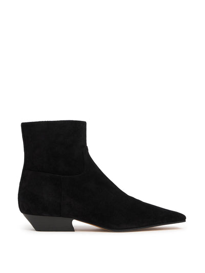 Khaite Marfa suede ankle boots at Collagerie