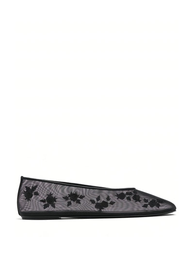 Magda Butrym Embroidered ballerina flats at Collagerie