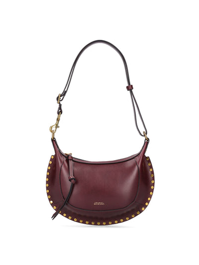 Isabel Marant Oskan Moon studded leather shoulder bag at Collagerie