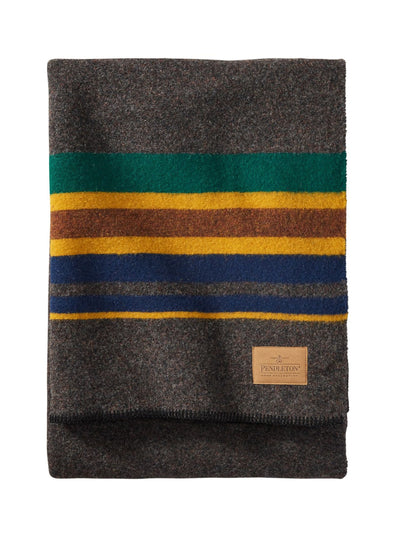 Pendleton Woolen Mills Yakima striped throw at Collagerie