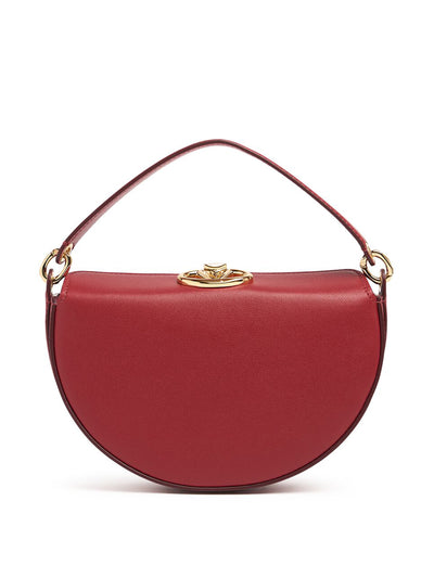 Valentino Garavani Mini Vlogo Bold leather top handle bag at Collagerie