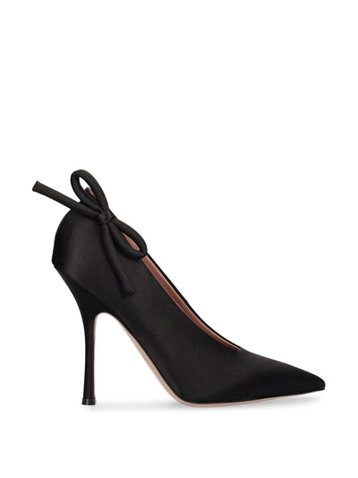 Valentino Garavani VG Nite-out satin pumps at Collagerie