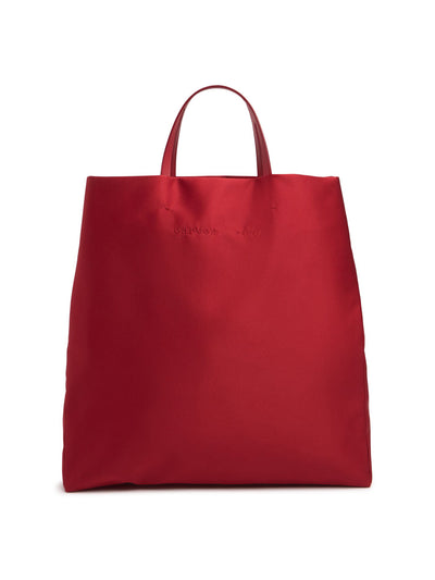 Carven Jeanne satin tote bag at Collagerie