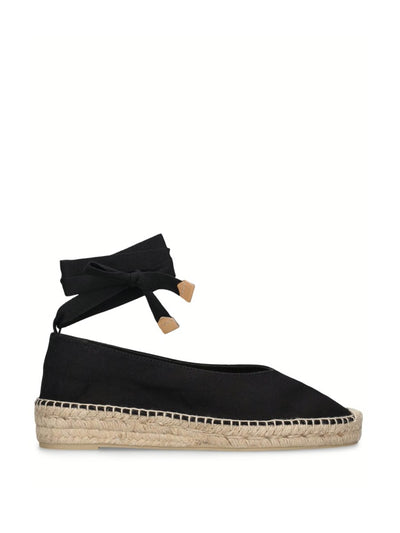 Castañer Gea cotton espadrille wedges at Collagerie