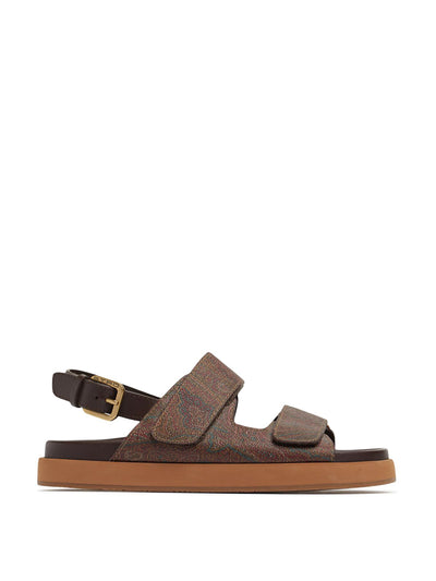 Etro Leather sandals at Collagerie