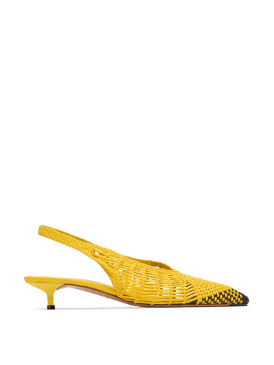 Jacquemus Les Cubisto Banane B slingbacks at Collagerie